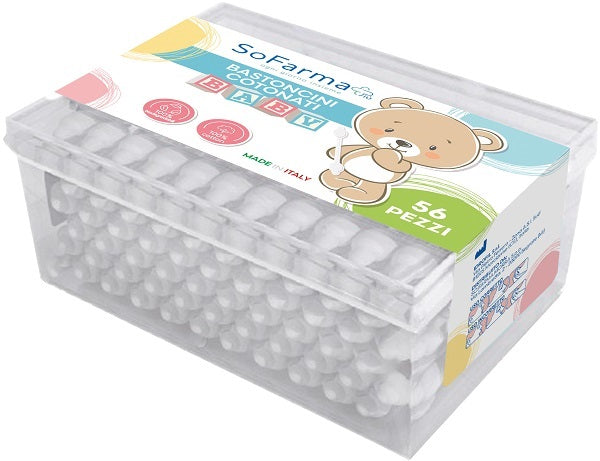 BASTONCINI COTONATI BABY 56P SF+ - Lovesano