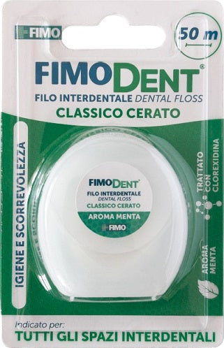 Fimodent Filo Interdentale Cerato 50m - Lovesano