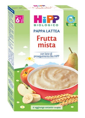 Hipp Bio Pappa Lattea Frutta Mista 250 G - Lovesano