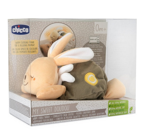 Chicco Gioco My Sweet Doudou Warm Heart Bunny Plush - Lovesano