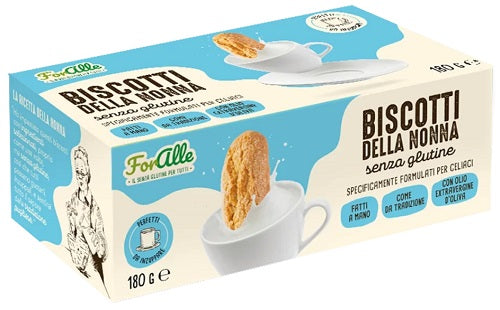 Foralle Biscotti Della Nonna Senza Glutine 180 G - Lovesano