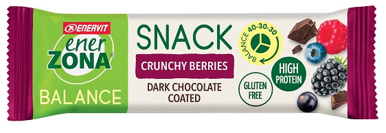 ENERZONA SNACK CRUNCHY BER 33G - Lovesano