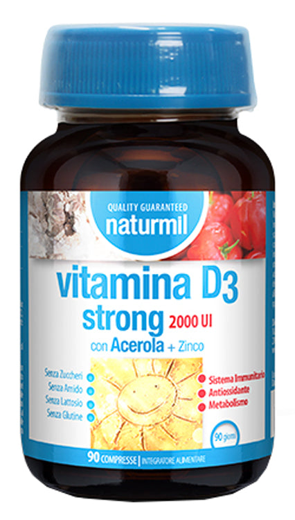 NATURMIL VITAMINA D3 STRO90CPR - Lovesano