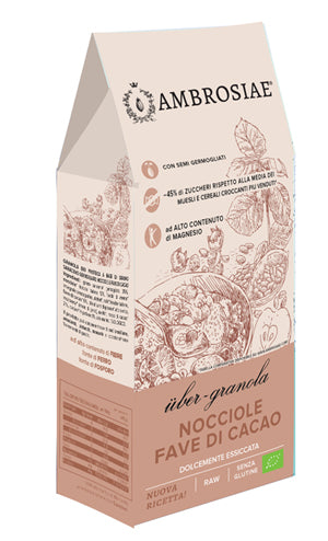 GRANOLA NOCCIOLA/FAVE CACAO 250G - Lovesano