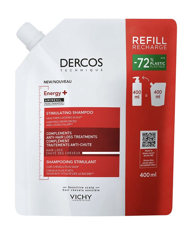 Dercos Technique Shampoo Energizzante Refill 400 Ml - Lovesano