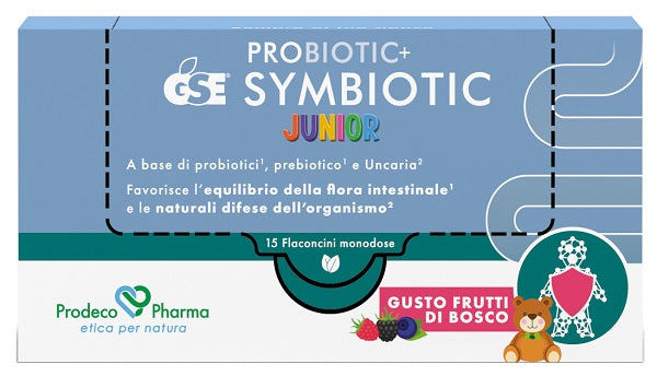 Probiotic+ Gse Symbiotic Junior 15 Flaconcini Da 10 Ml