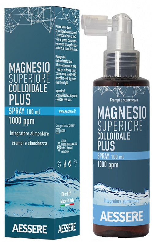 Magnesio Superiore Colloidale Plus Spray 1000 Ppm 100 Ml - Lovesano