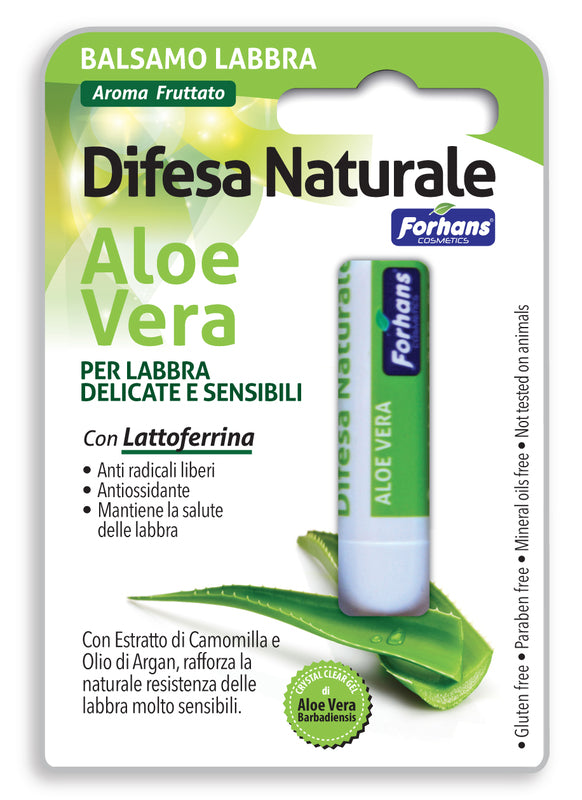 Forhans Balsamo Labbra Difesa Naturale Aloe Vera - Lovesano