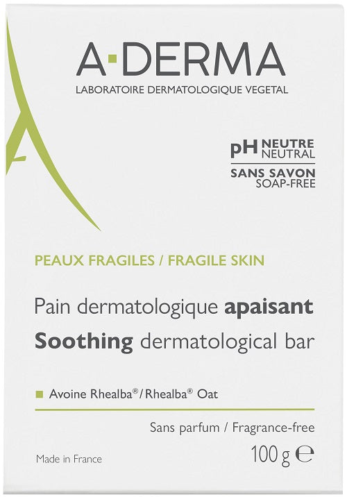 Aderma Les Indispensables Pane Dermatologico Lenitivo 100 G - Lovesano