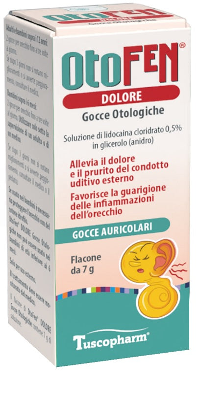 Gocce Otologiche Otofen Dolore 7 G - Lovesano