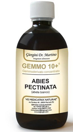 Gemmo 10+ Abete Bianco 500 Ml Liquido Analcolico - Lovesano