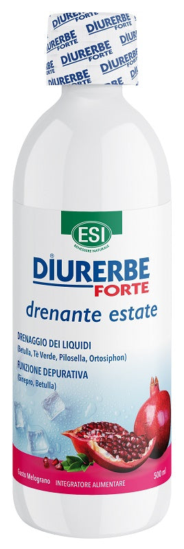 Esi Diurerbe Forte Drenante Melograno Estate Bipack 500 Ml + 500 Ml - Lovesano