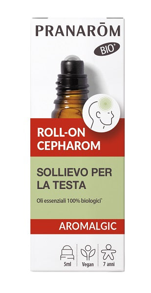 Pranarom Roll On Cepharom Head Tension Aromalgic 5 Ml - Lovesano