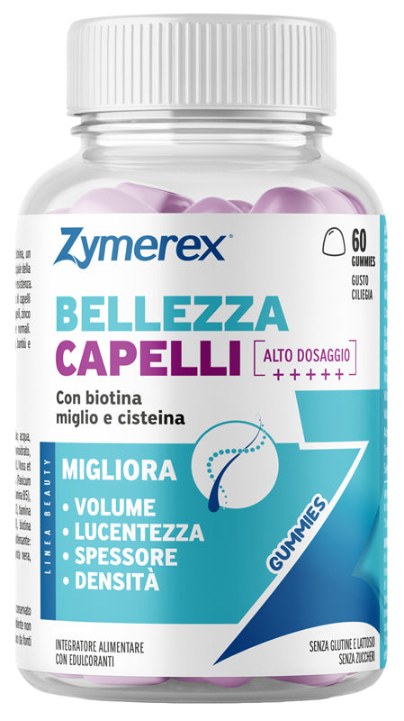 Zymerex Gum Bellezza Capelli 60 Gommose - Lovesano