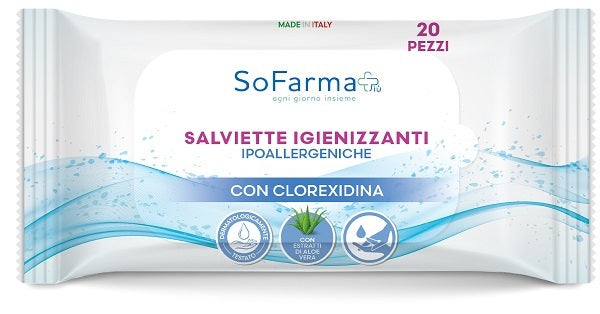 SALVIETTINE IGIEN POCKET 20P SF+ - Lovesano