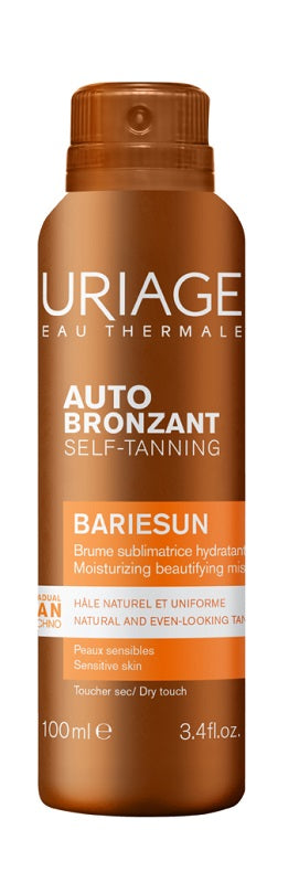 Uriage Eau Thermale Bariesun Auto Bronzant Self Tanning Brume Sublimatrice Hydratante 100 Ml - Lovesano