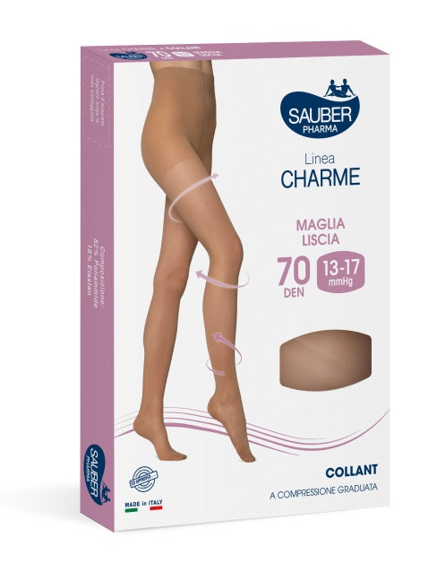 Sauber Charme Collant 70 Denari Ml Medio 5 - Lovesano