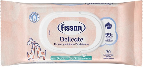 Fissan Salviette Delicate New 70 Pezzi - Lovesano