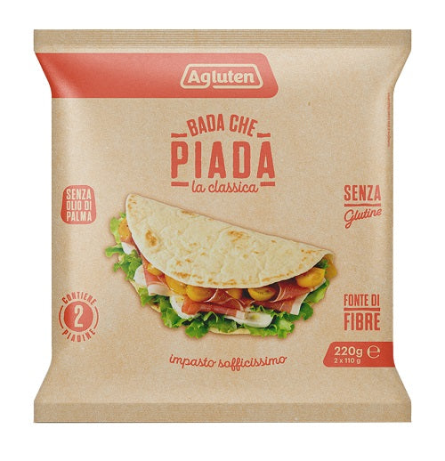 Agluten Bada Che Piada La Classica 220 G - Lovesano