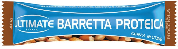 Ultimate Barretta Proteica Nocciola 40 G 1 Pezzo - Lovesano