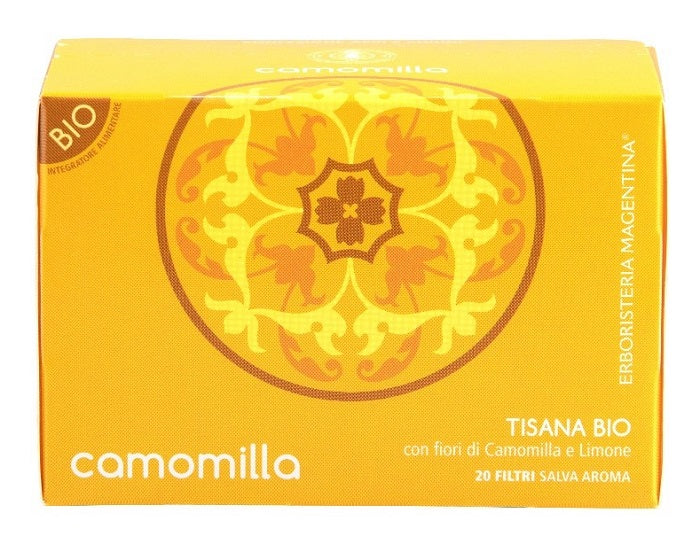 Tisana Camomilla Bio 20 Filtri - Lovesano