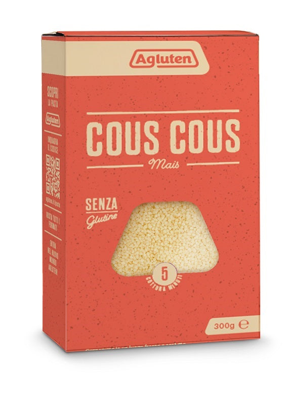 Agluten Cous Cous Mais 300 G - Lovesano