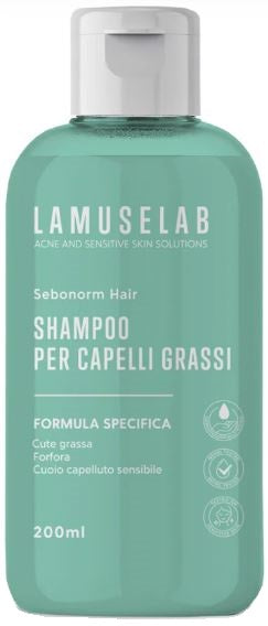 Lamuselab Sebonorm Hair Shampoo Per Capelli Grassi 200 Ml - Lovesano