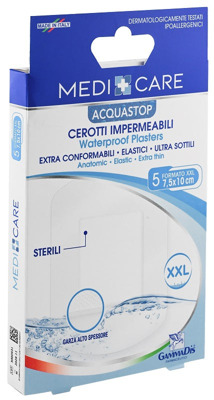 Cerotto Medicare Pu Sterili 10x7,5 5 Pezzi - Lovesano