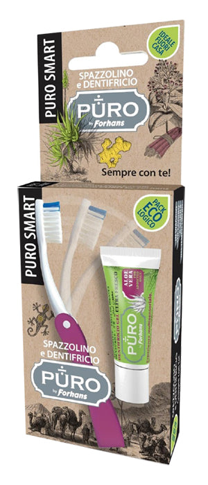 Puro Smart Spazzolino + Dentifricio Puro Aloe 12 Ml - Lovesano