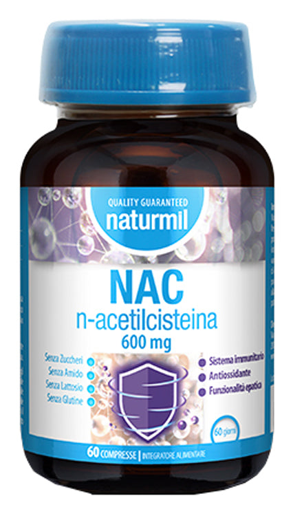 Naturmil Nac N-acetilcisteina 600 Mg 60 Compresse - Lovesano