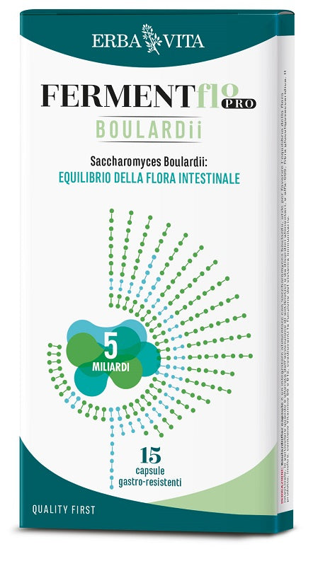 Fermentflor Pro Boulardii 15 Capsule Gastro-resistenti Da 550 Mg - Lovesano