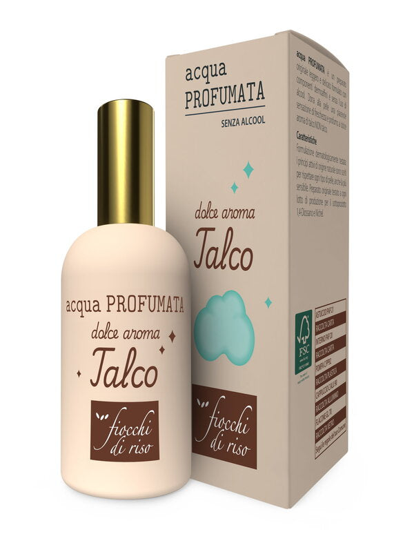 Fiocchi Di Riso Acqua Profumata Talco Senza Alcool 50 Ml - Lovesano