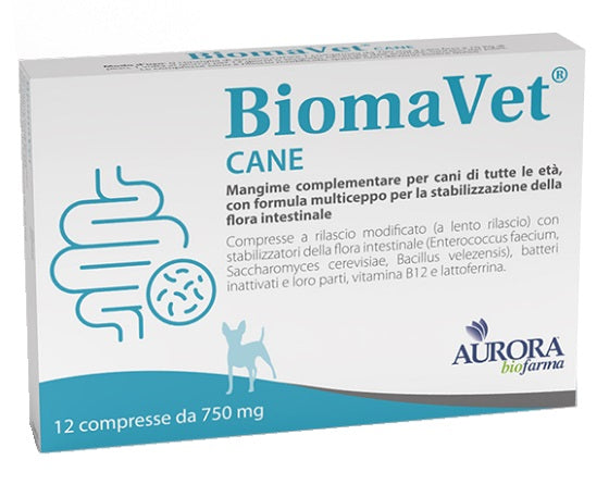 Biomavet Cane 750mg 12 Compresse - Lovesano