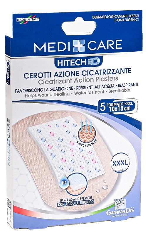 Cerotto Medicare Cicatrizzanti 10x15 5 Pezzi - Lovesano