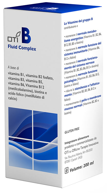 Oti B Fluid Complex 200 Ml Senza Glutine - Lovesano