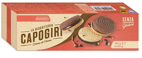 Agluten Capogiri Crema Cacao 120 G - Lovesano