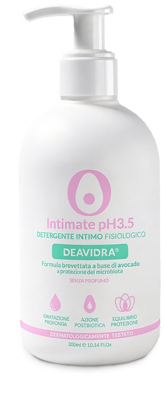 Deavidra Detergente Intimo Fisiologico Ph3,5 300 Ml Senza Profumo