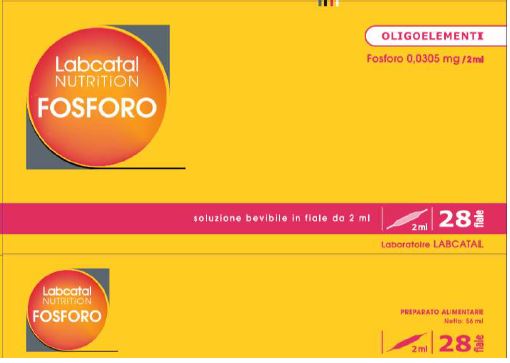 LABCATAL NUTRITION FOSFORO 28F - Lovesano