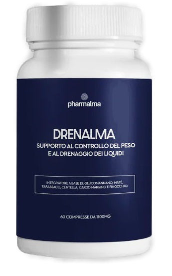 Pharmalma Drenalma 60 Compresse Da 1100 Mg Senza Glutine Senza Lattosio