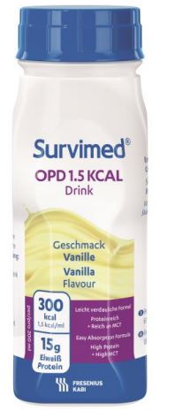 Survimed Opd 1,5 Kcal Drink Vaniglia 4 Flaconi Da 200 Ml