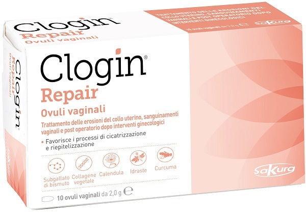 Clogin Repair 10 Ovuli Vaginali - Lovesano