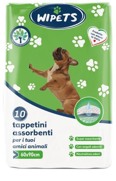 Wipets Tappetino Assorbente Animali 60x60cm - Lovesano
