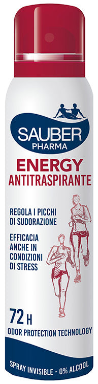 Sauber Deo 72h Energy Antitraspirante Spray 150 Ml - Lovesano