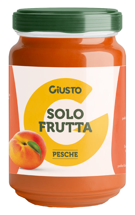 Giusto Solo Frutta Confettura Pesche 220 G - Lovesano