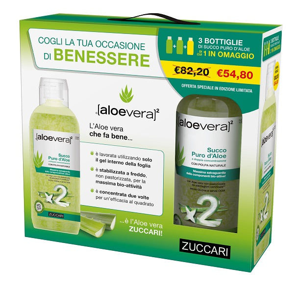 3PACK SUCCO PURO ALOE 3X1000ML - Lovesano