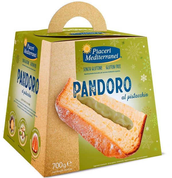 Piaceri Mediterranei Pandoro Pistacchio 700 G - Lovesano