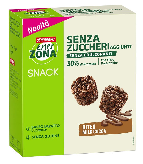 Enerzona Bites Milk Cocoa Nas 24 G 5 Pezzi - Lovesano