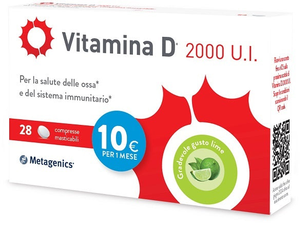 Vitamina D 2000ui 28 Compresse Masticabili