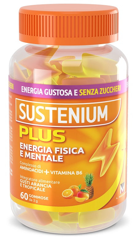 Sustenium Plus 60 Caramelle Gommose 3 G - Lovesano