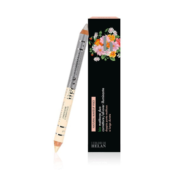 I Colori Di Helan Matitone Duo Correttore/all Over Illuminante Light Silver - Lovesano